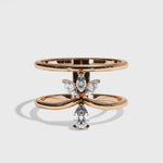 bague-double-anneau-or-rose-diamant-poire-navette-affectueuse-video