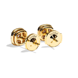 Puces Diamant Rond - Simple Entourage - La Charismatique