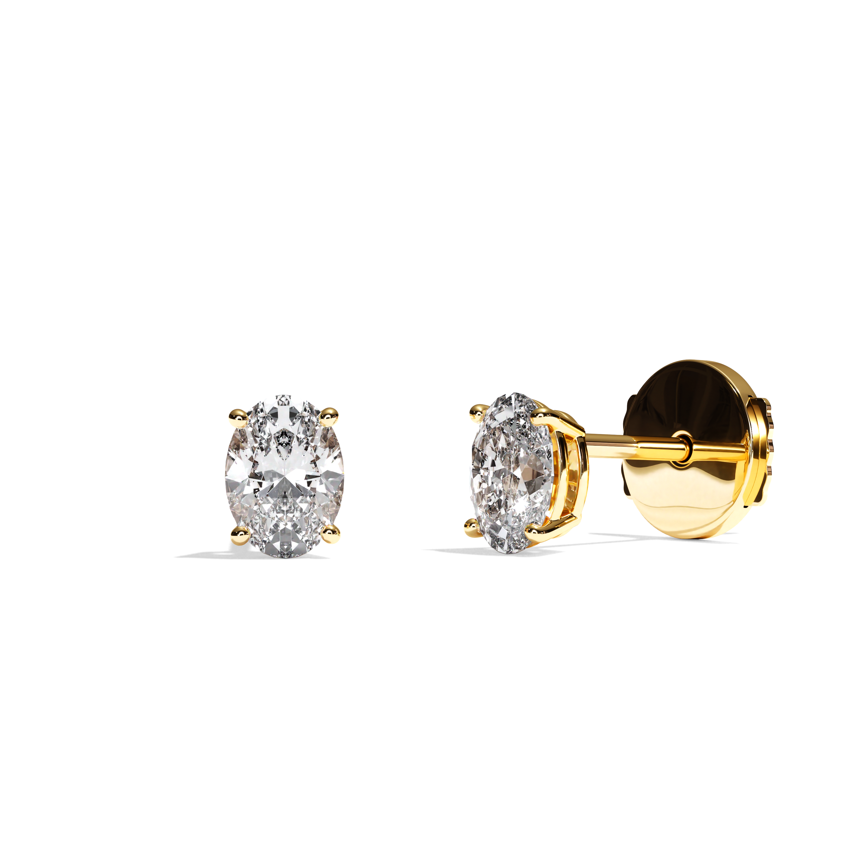 Puces Diamant Oval - La Conciliante