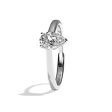 Solitaire Diamant Poire - La Folie