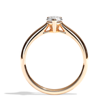 Solitaire Diamant Poire - La Folie